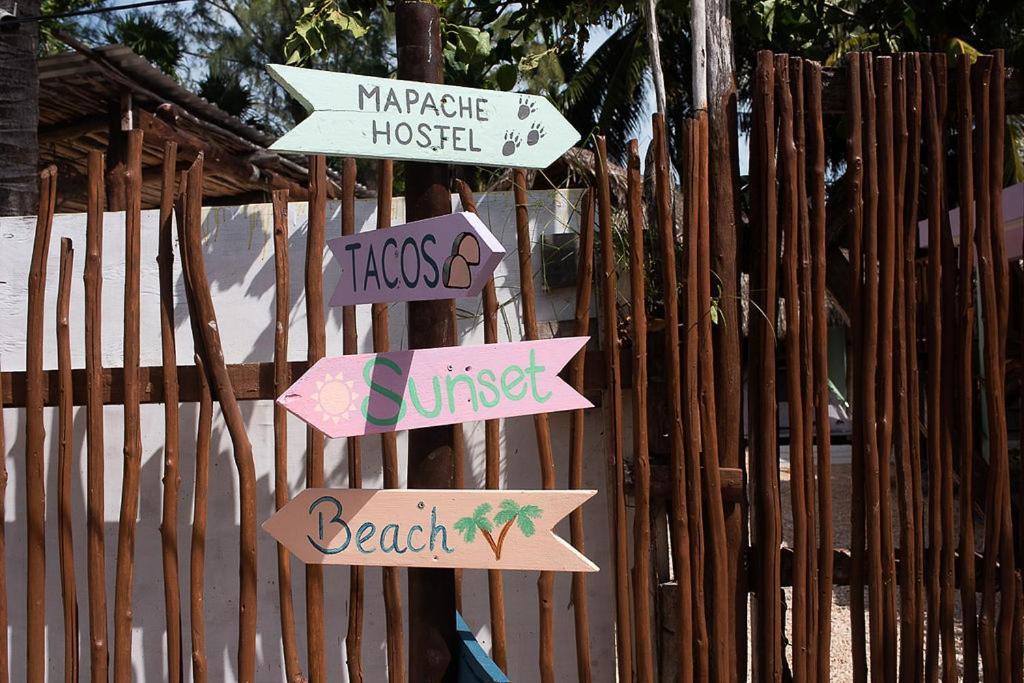 Mapache Hostel & Camping Остров Холбокс Экстерьер фото